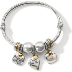 Best Friends Hinged Bangle